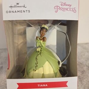 Hallmark Tiana Ornament in Green and Yellow